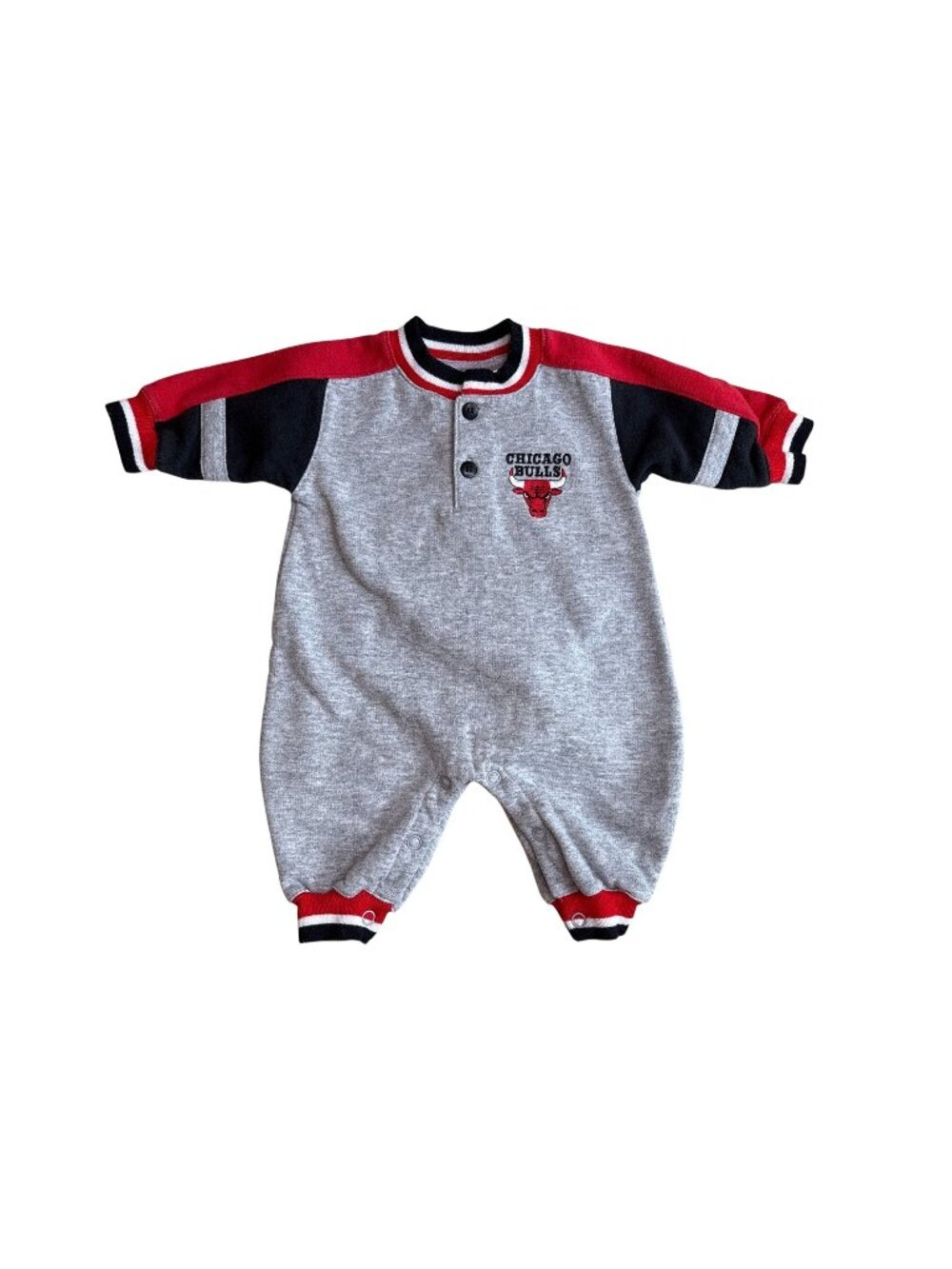 Vintage 3-6M NBA Baby Chicago Bulls Official Licensed Romper Professional Sports